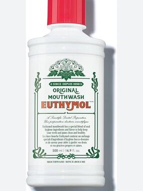 EUTHYMOL Original Mouthwash Cientific dental preparation Made in Korea  16.9 oz.